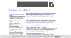 Desktop Screenshot of nadachach.pl